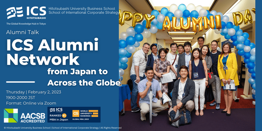 Alumni Talk | From Japan to Across the Globe