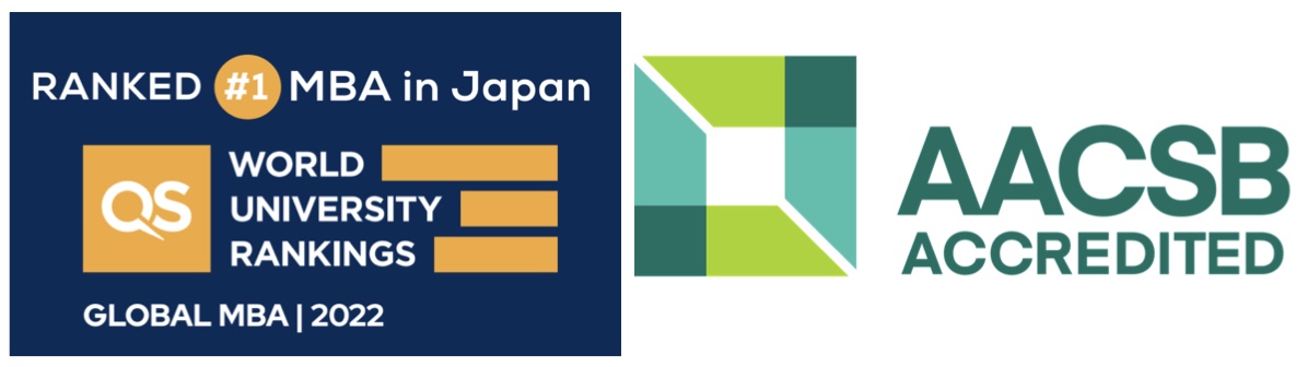 BestMBAinJapanQS2022 AACSB BestMBAinJapanQS2022 AACSB